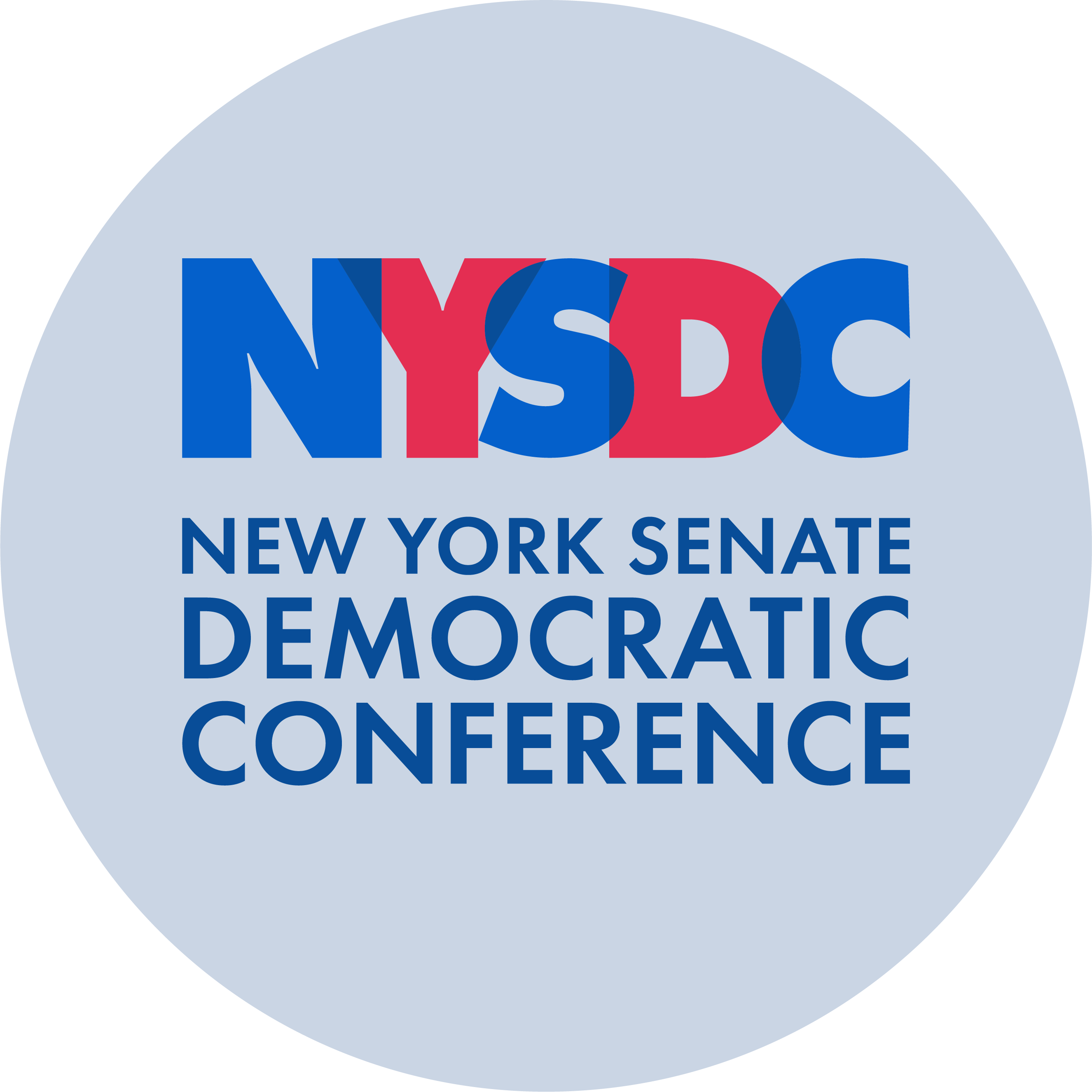 New York State Senate Democratic Conference Logo Color Option 5