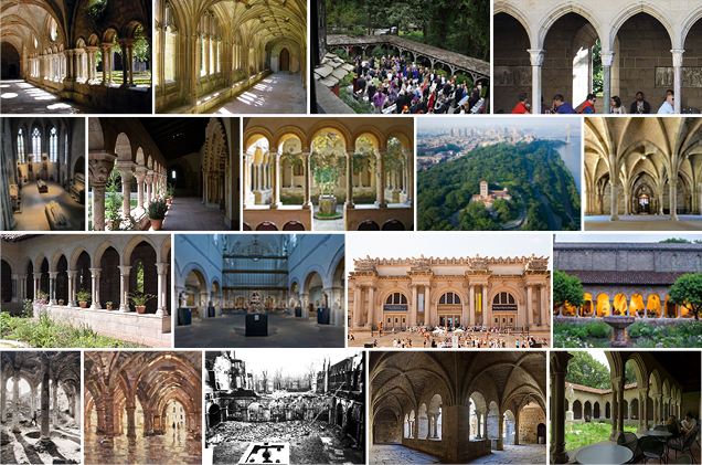 Cloisters Museum background study 1