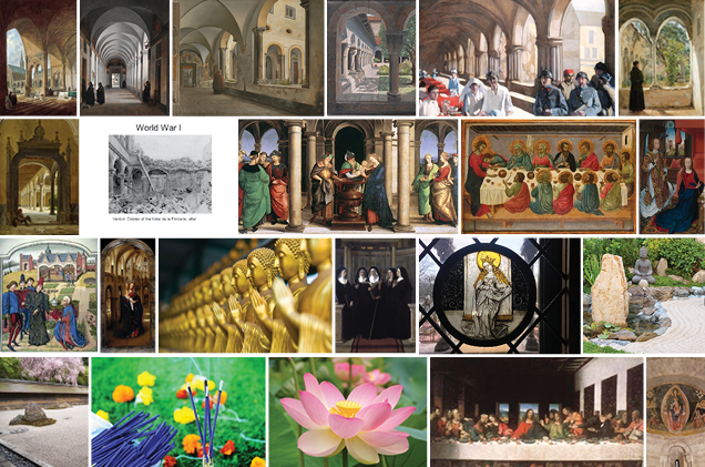 Cloisters Museum background study 2