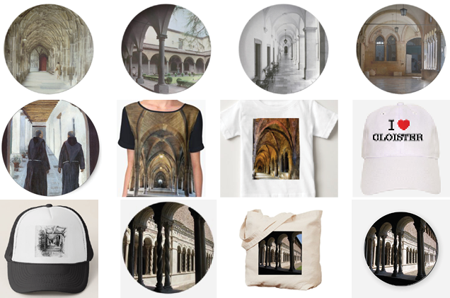 Cloisters Museum background study 4