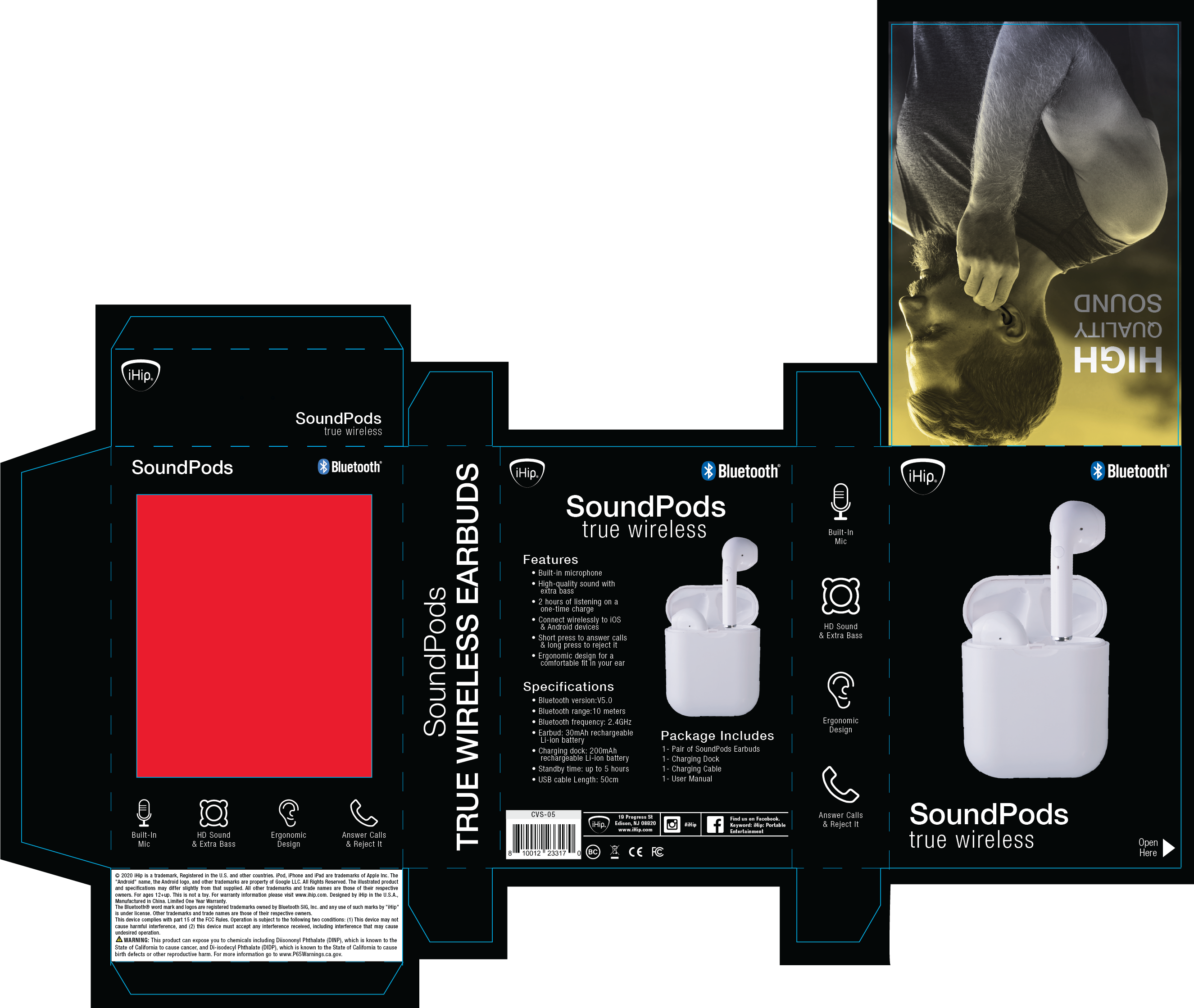 iHip SoundPods True Wireless